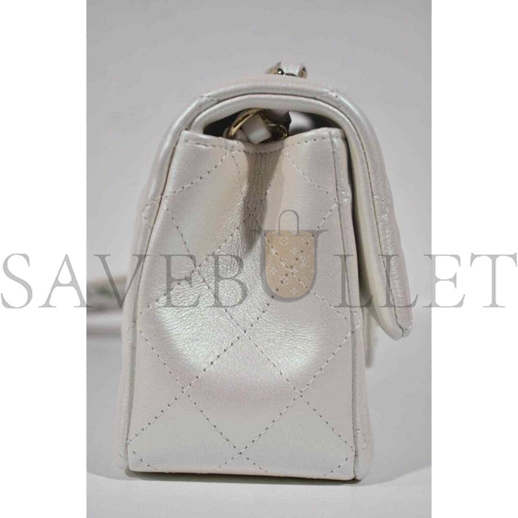 CHANEL  FLAP BAG SILVER HARDWARE  A01112 -Y04059-10601 (25.5*15.5*6.5cm)